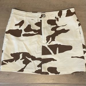 🔴Urban Outfitters BDG cow print mini skirt